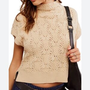 Freepeople Vickie Mock Neck Sweater